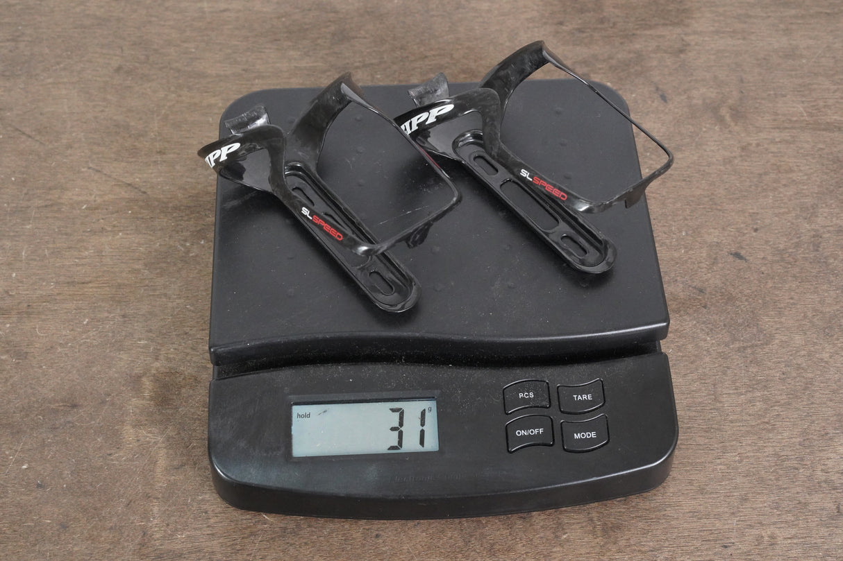 (2) Zipp SL Speed Carbon Water Bottle Cages 31g