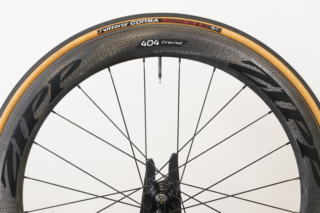 Zipp 404 Firecrest 77/177 Wavy Carbon Clincher Rim Brake Wheelset 11 Speed