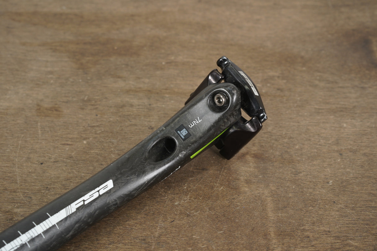 27.2mm FSA K-Force Carbon 25mm Setback Road Seatpost