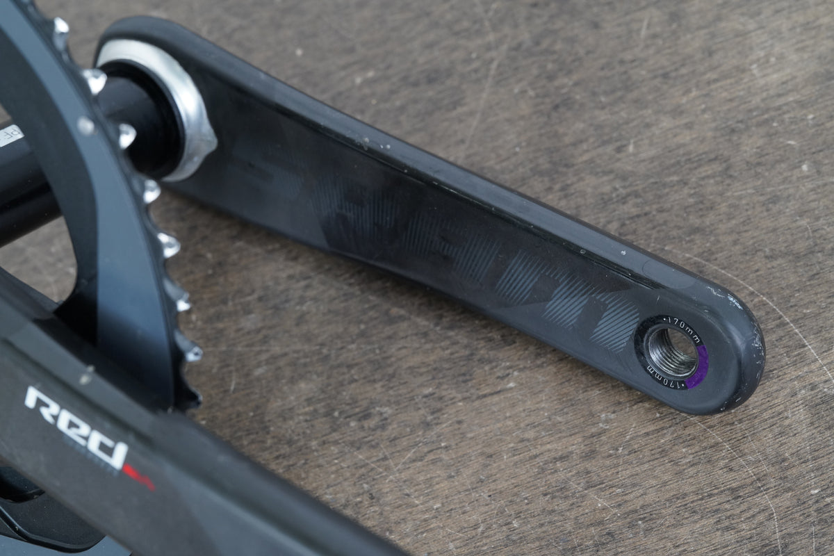 170mm 53/39T BB30 SRAM Red 22 Carbon Crankset 671