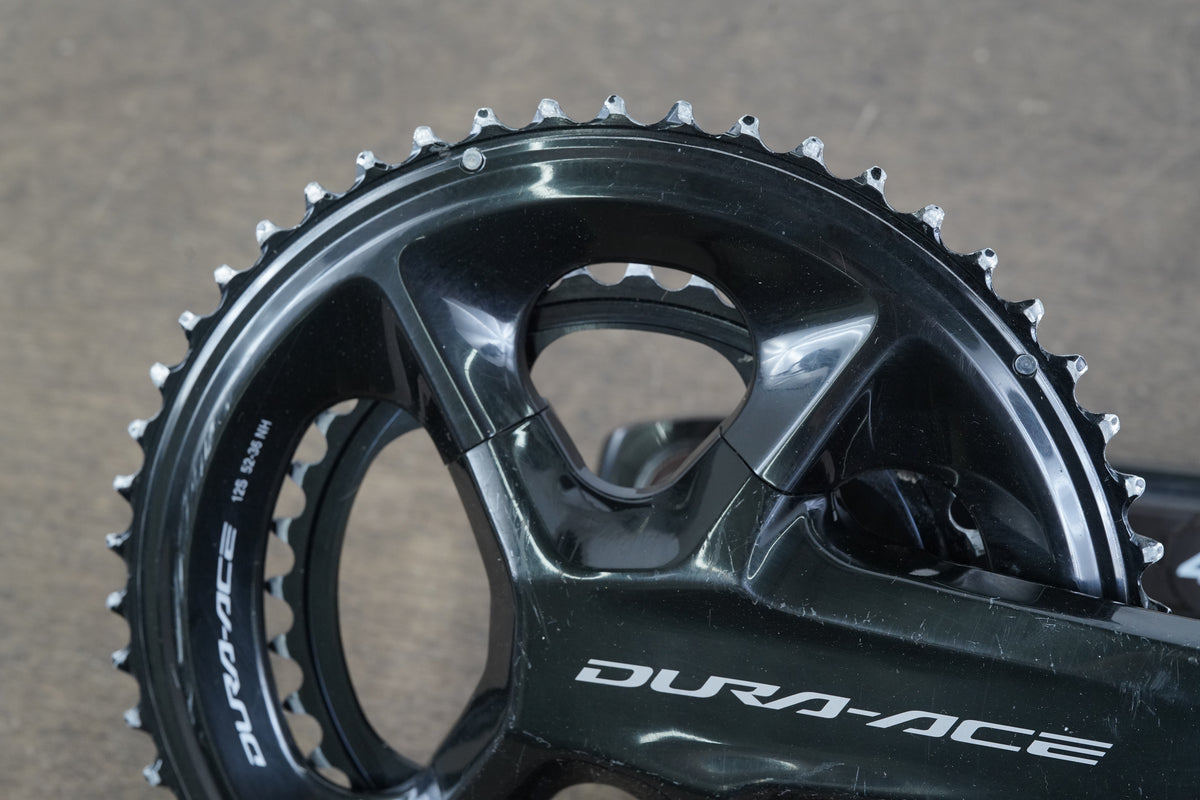167.5mm 52/36T Dura-Ace FC-R9200 4iiii Single Sided Power Meter Crankset 9200