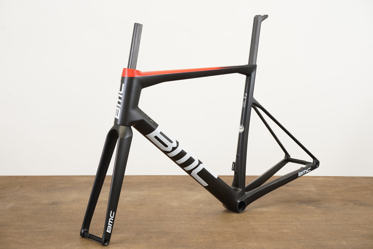 NEW 2021 58cm BMC Teammachine SLR01 Disc Team Frameset CBN-WHT-RED