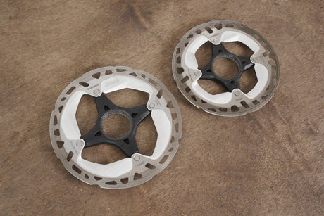 (2) 160mm/140mm Shimano XT RT-MT800 Center Lock Disc Brake Road CX MTB Rotors