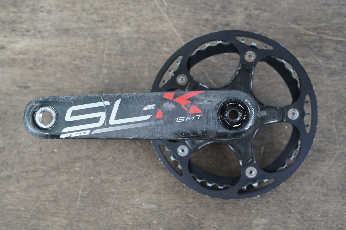 172.5mm 40T 24mm FSA SL-K Light Carbon Road Crankset SLK 694g