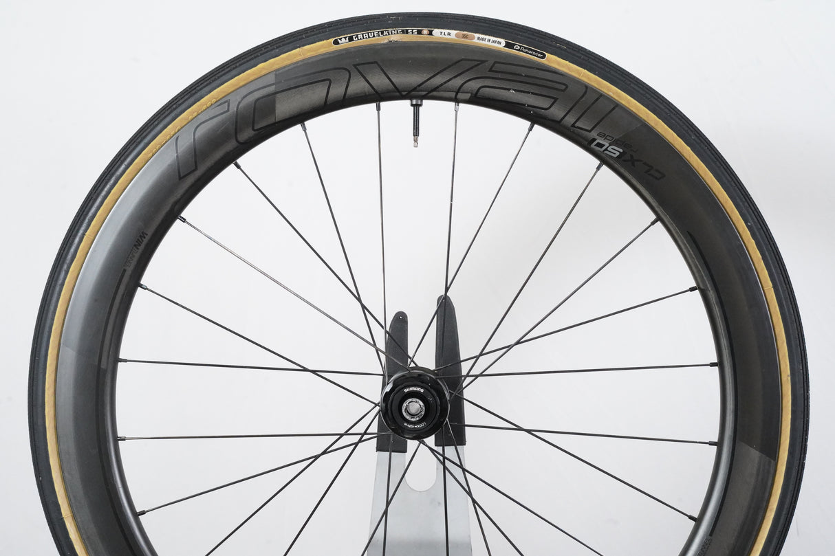 Roval CLX 50 Carbon Tubeless Clincher Disc Brake Wheelset SRAM XDR 12 Speed