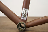 2013 56cm Pegoretti Marcelo MXXXXXO Rust Steel Rim Brake Road Frameset