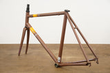 2013 56cm Pegoretti Marcelo MXXXXXO Rust Steel Rim Brake Road Frameset