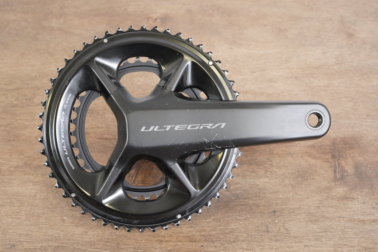 172.5mm 52/36T Shimano Ultegra FC-R8100 4iiii Power Meter 12 Speed Crankset 8100