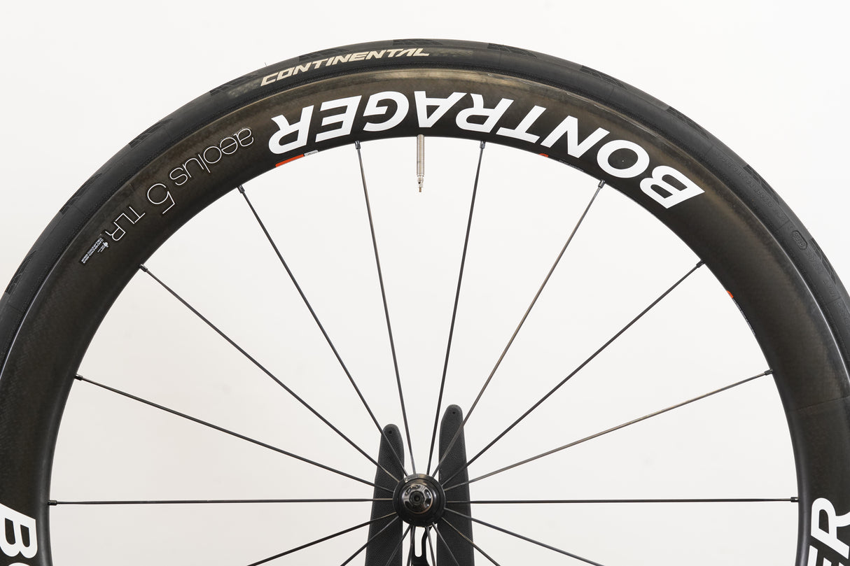 Bontrager Aeolus 5 TLR Carbon Tubeless Clincher Rim Brake Wheelset 11 Speed