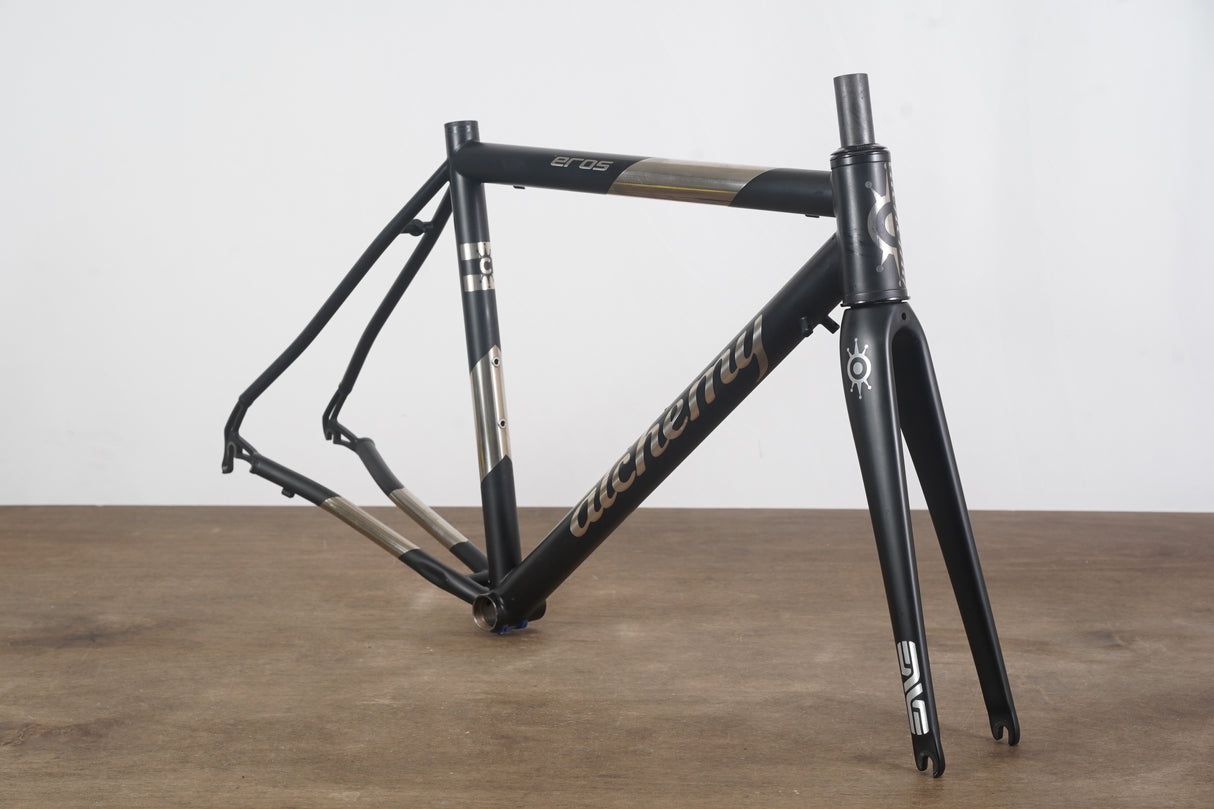 52cm Alchemy Eros ENVE Titanium Rim Brake Road Frameset