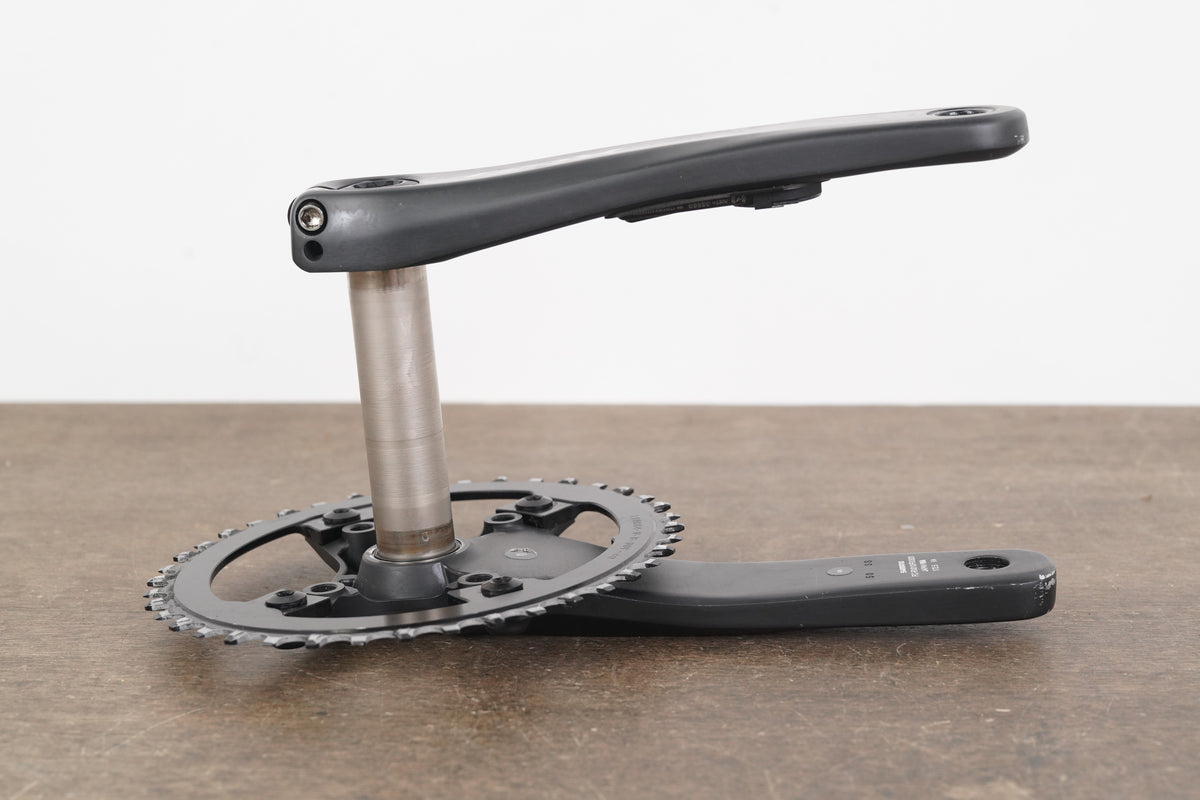 172.5mm 40T 1x Shimano GRX FC-RX810 11 Speed 4iiii Power Meter Gravel Crankset