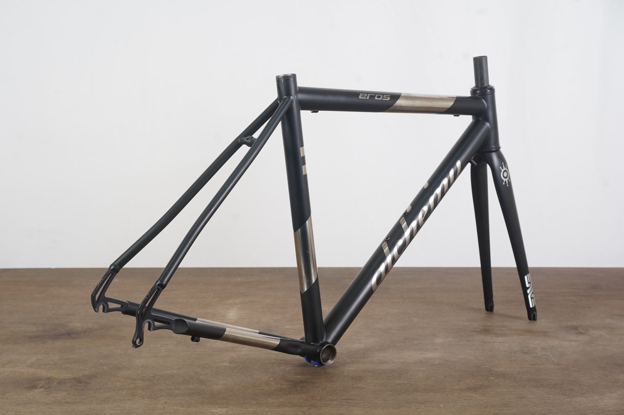 52cm Alchemy Eros ENVE Titanium Rim Brake Road Frameset