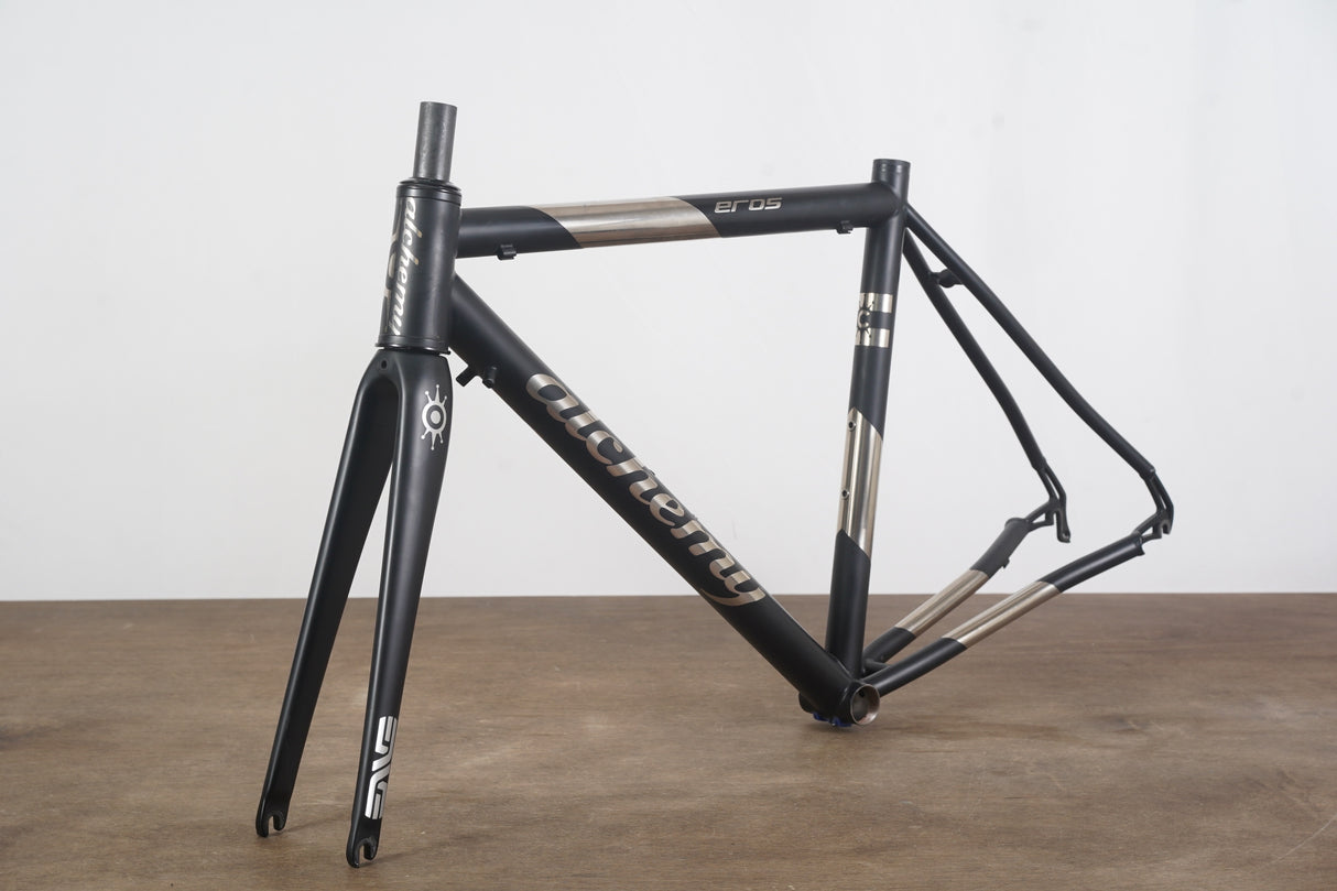 52cm Alchemy Eros ENVE Titanium Rim Brake Road Frameset