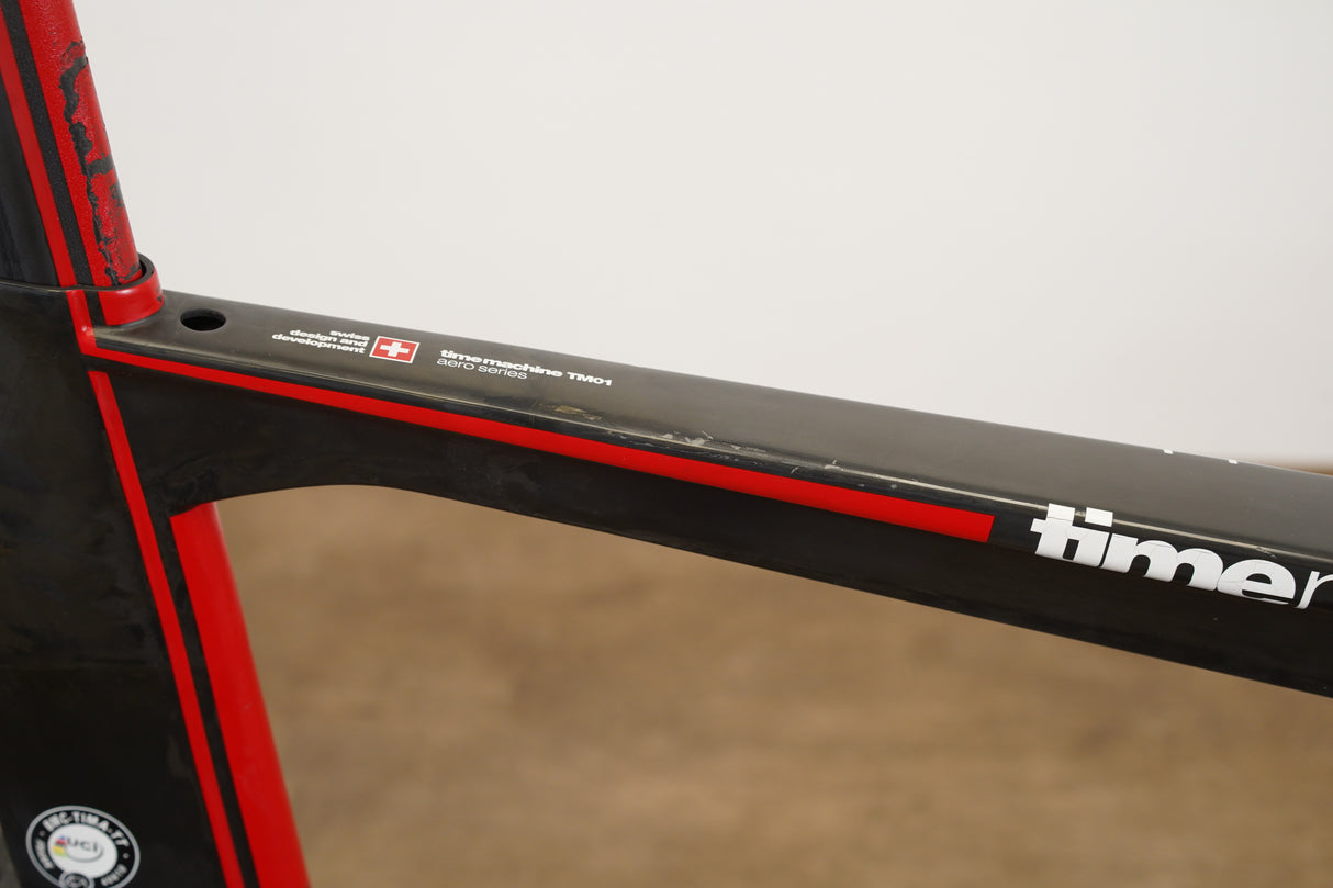 M (Medium) BMC TimeMachine TM01 Carbon Rim Brake TT Triathlon Frameset TM 01