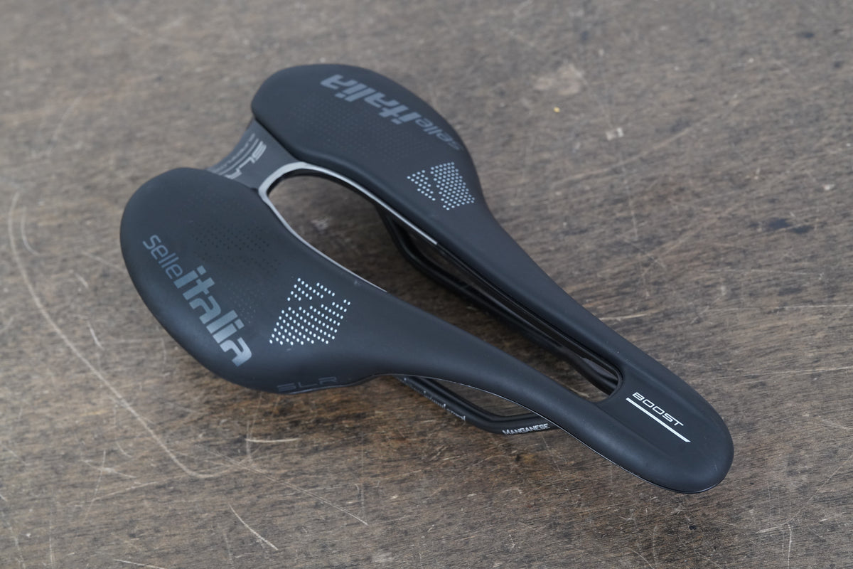145mm Selle Italia SLR Superflow Boost Manganese Rail Road Saddle 229g