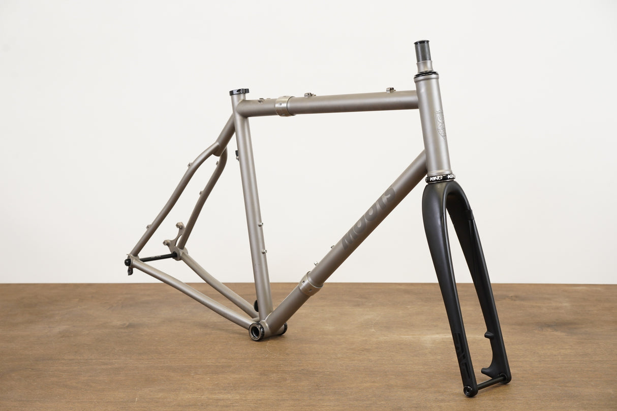 2017 53cm Moots Routt RSL S&S Cooupler ENVE Titanium Disc Brake Road Frameset