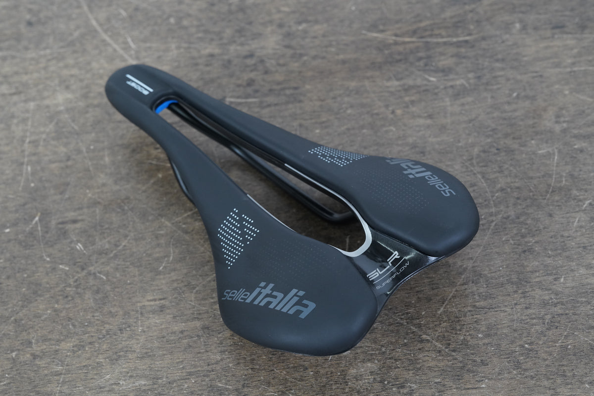145mm Selle Italia SLR Superflow Boost Manganese Rail Road Saddle 229g