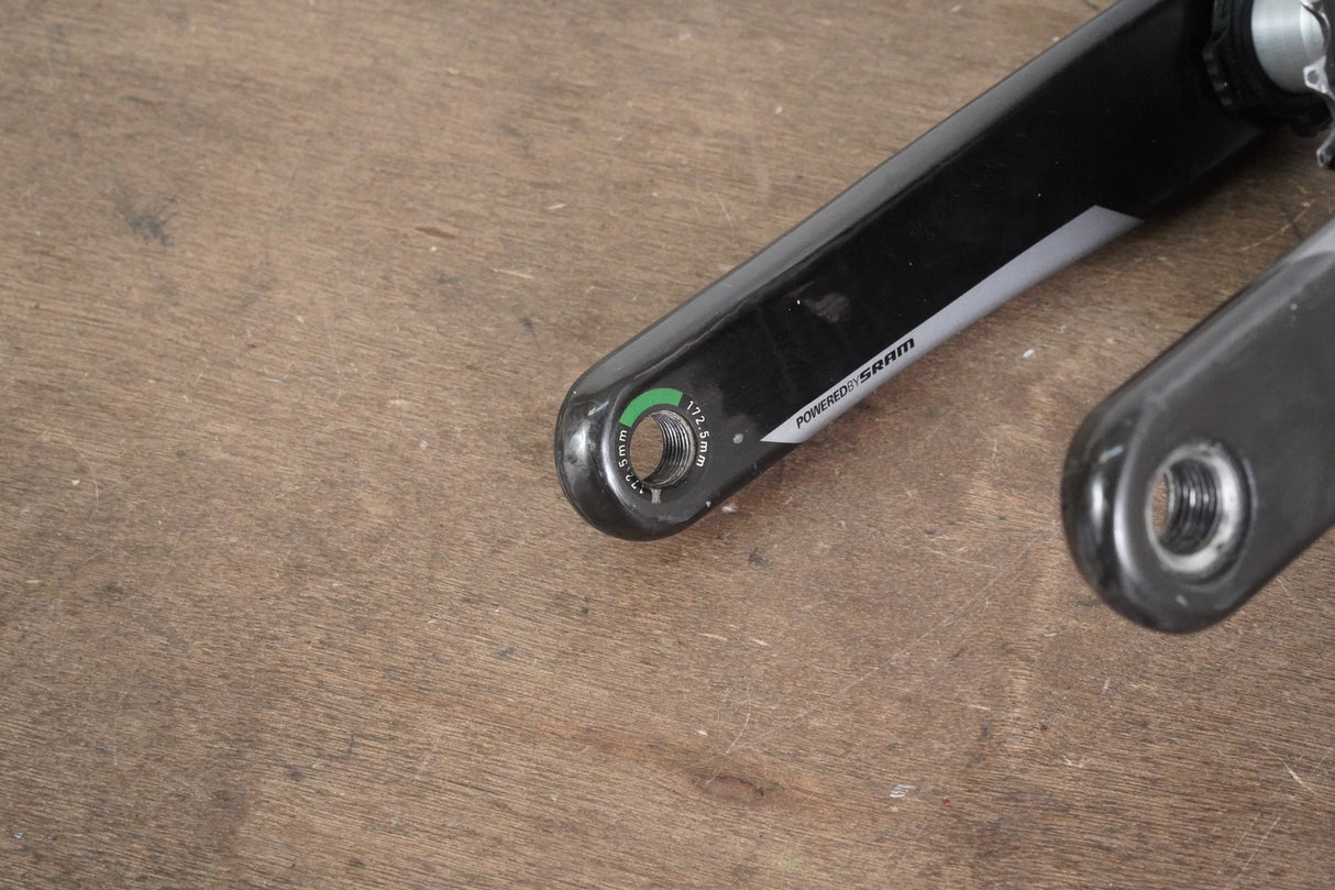 172.5mm 52/36T DUB Quarq DFour Power Meter Carbon Road Crankset