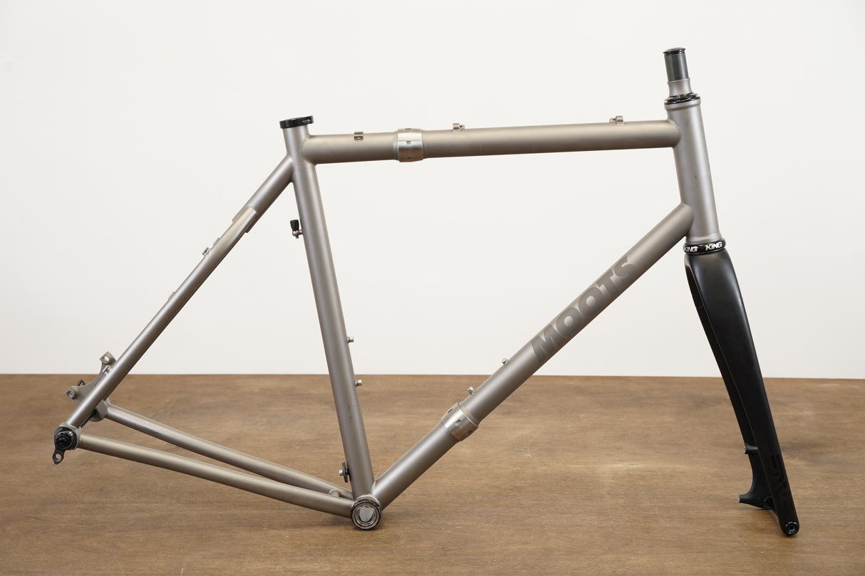 2017 53cm Moots Routt RSL S&S Cooupler ENVE Titanium Disc Brake Road Frameset