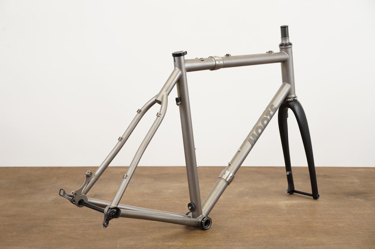 2017 53cm Moots Routt RSL S&S Cooupler ENVE Titanium Disc Brake Road Frameset