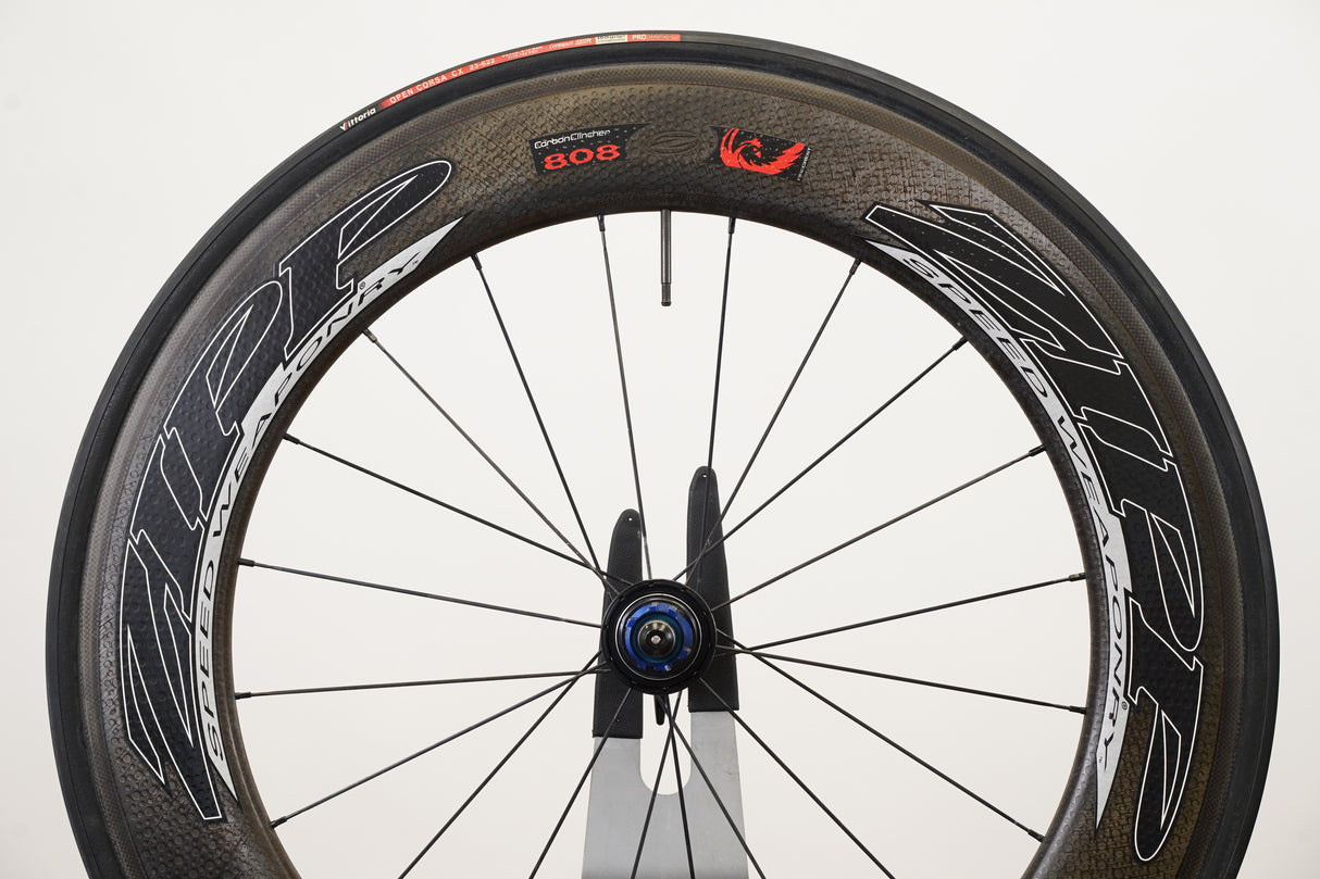 Zipp 808 Firecrest 88/188 Carbon Clincher Rim Brake Wheelset Campagnolo 11