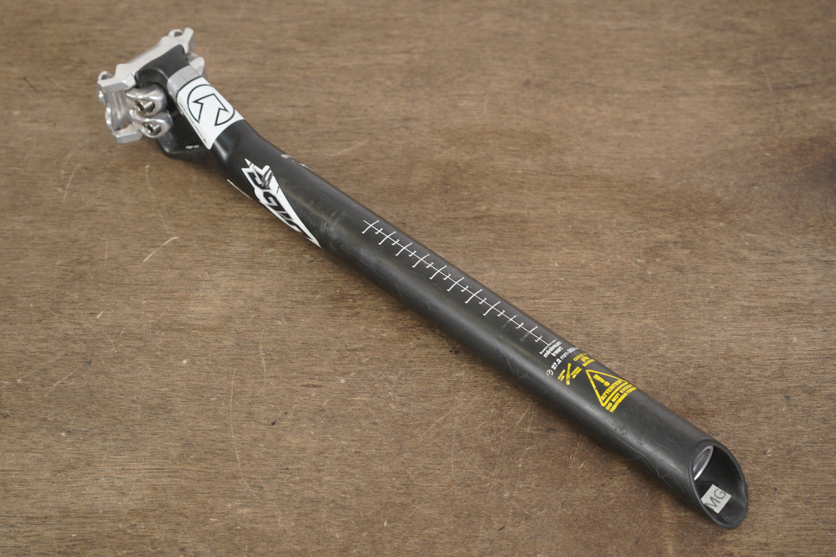 27.2mm PRO Vibe Carbon 0 Setback Road Seatpost