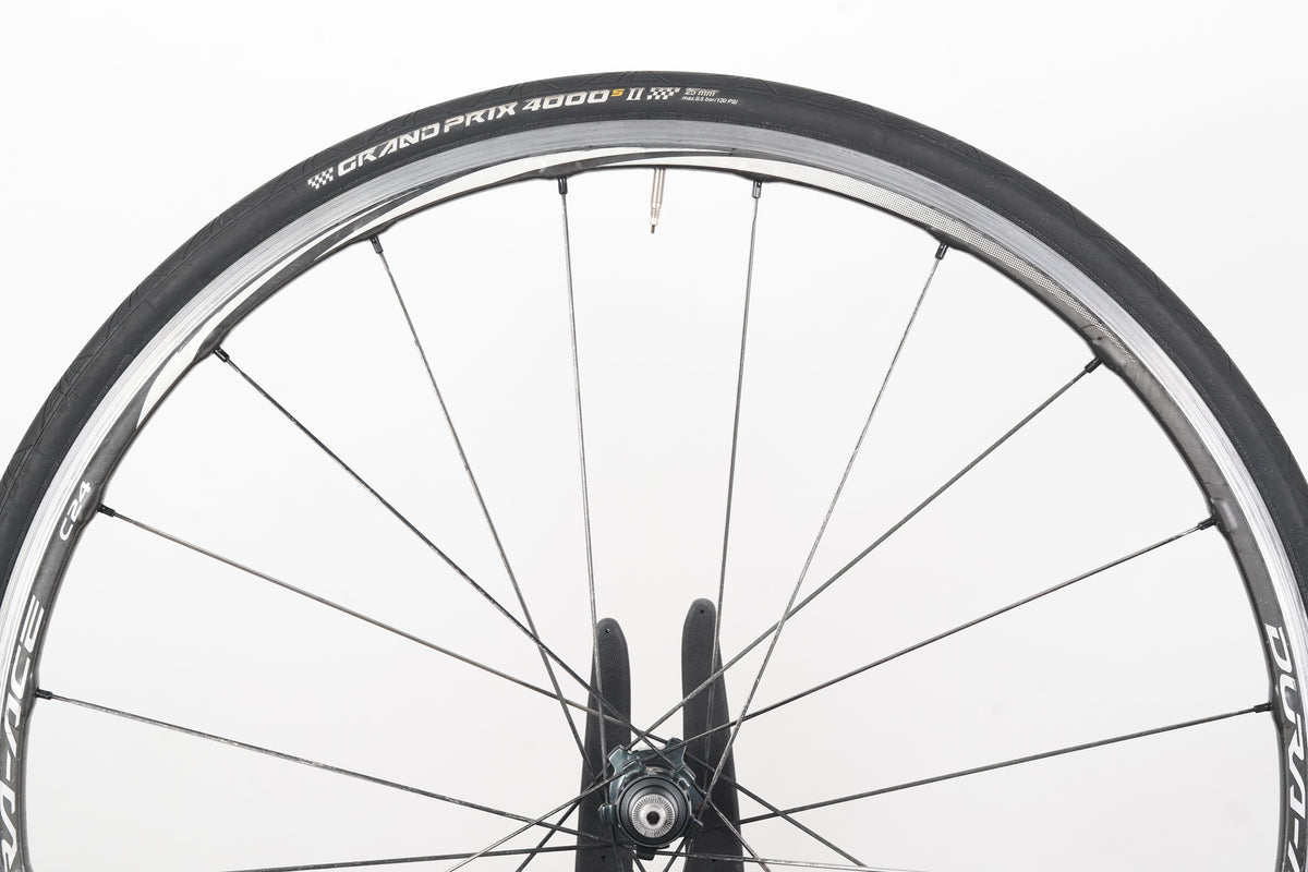 Shimano Dura-Ace WH-9000 C24 Carbon Clincher Rim Brake Wheelset 11 Speed