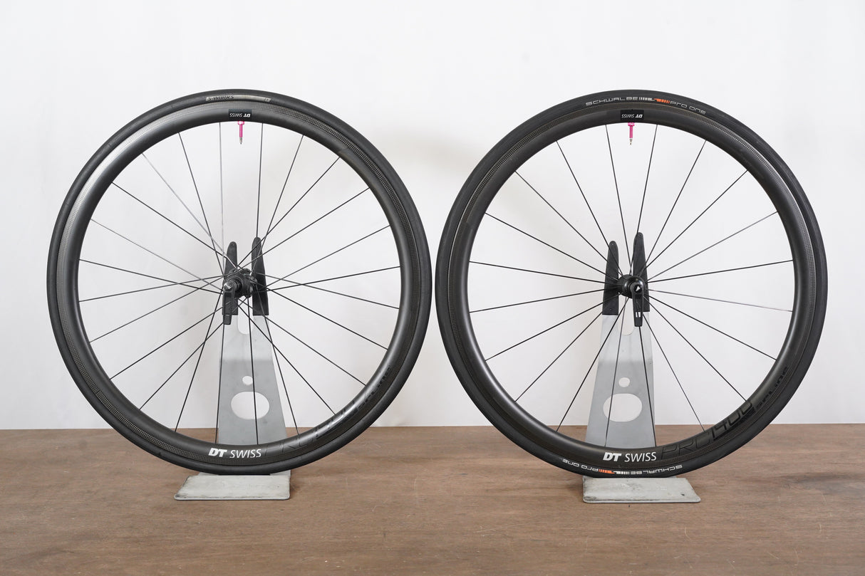 DT Swiss PRC 1400 Carbon Clincher Rim Brake Wheelset Shimano/SRAM 11 Speed
