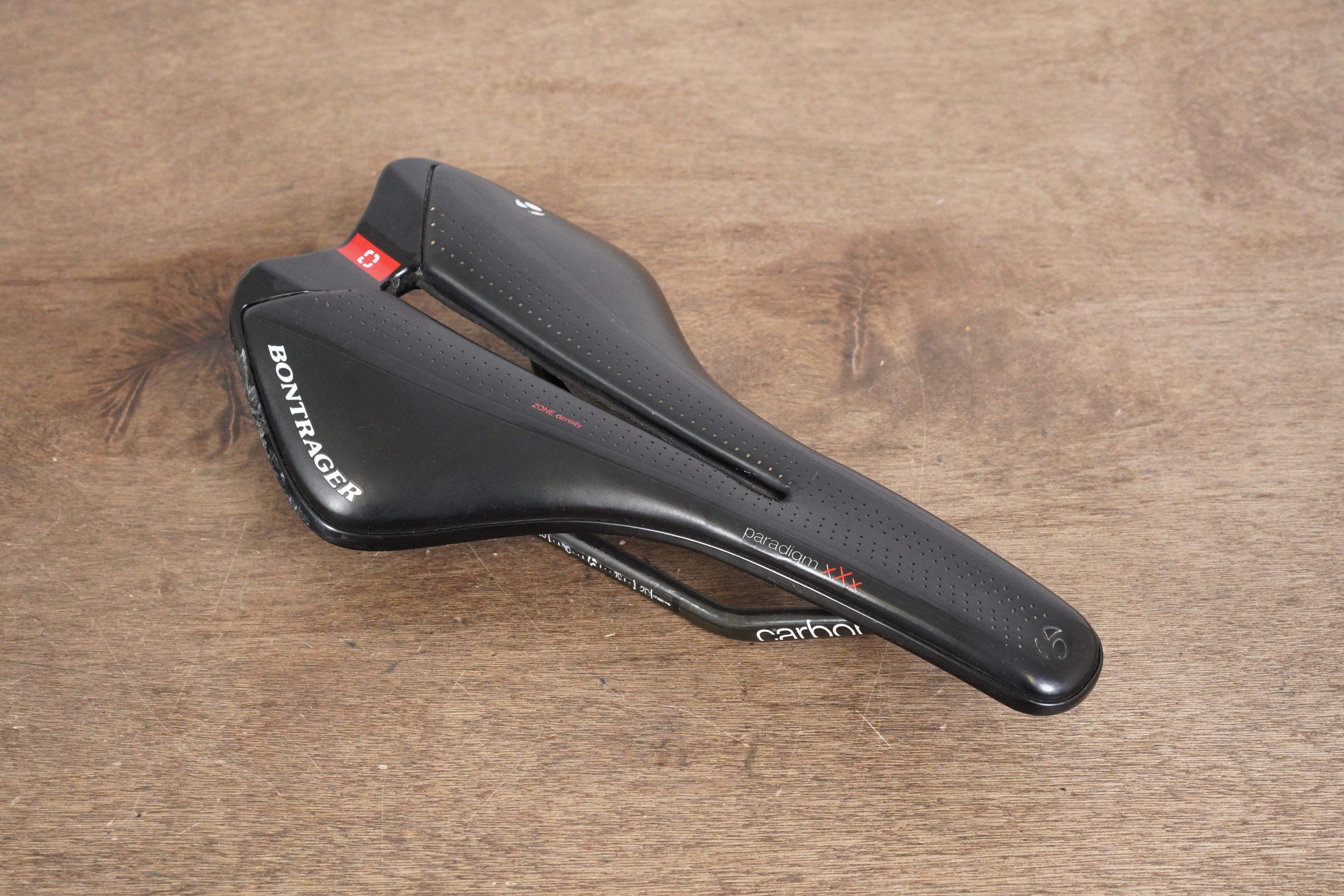 148mm Bontrager Paradigm XXX Carbon Rail Road Saddle Elevate Cycling