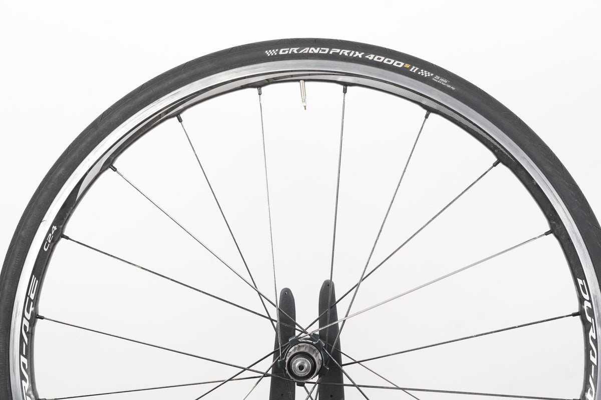 Shimano Dura-Ace WH-9000 C24 Carbon Clincher Rim Brake Wheelset 11 Speed