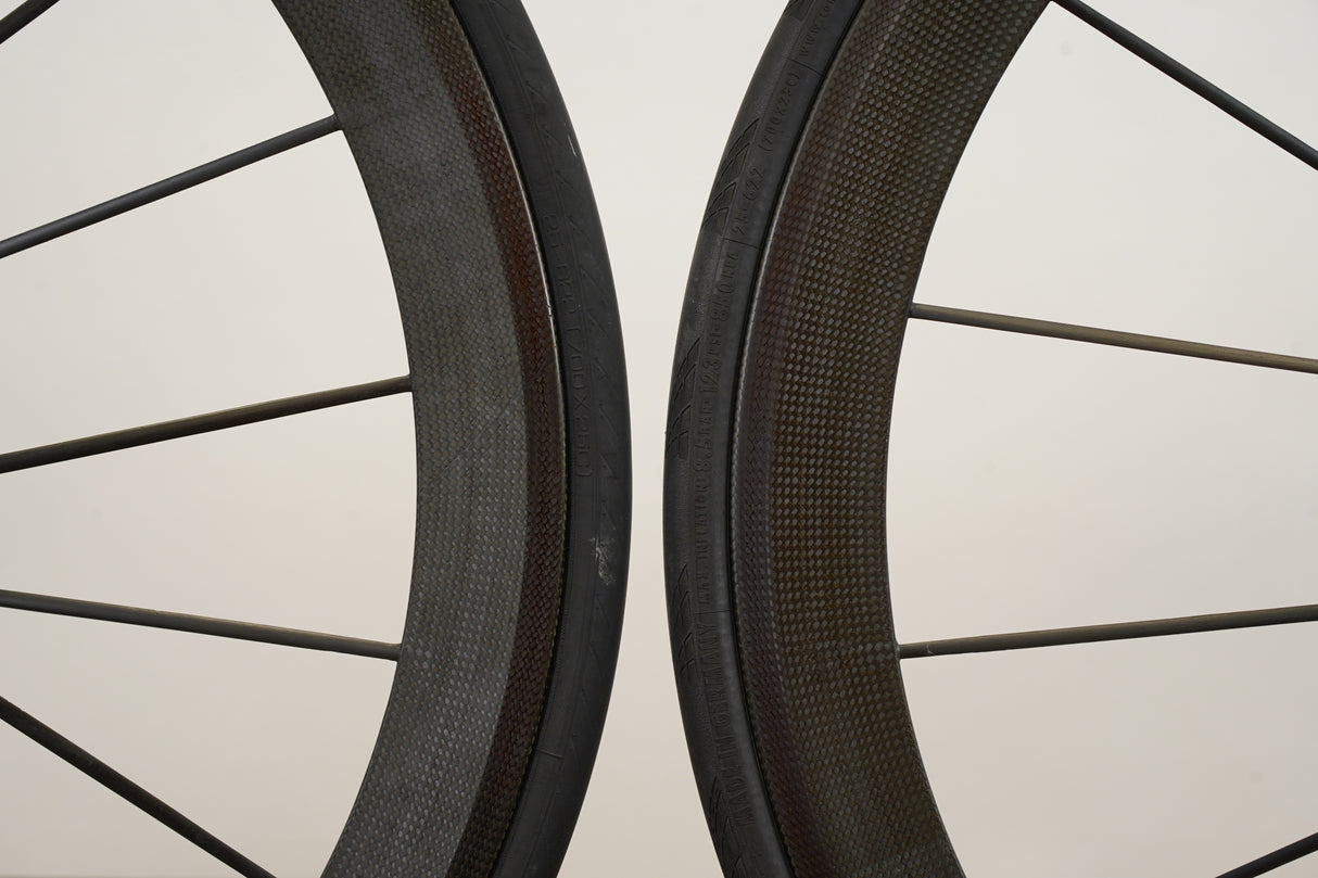 Lightweight Meilenstein Carbon Clincher Rim Brake Wheelset Shimano/SRAM 11 Speed