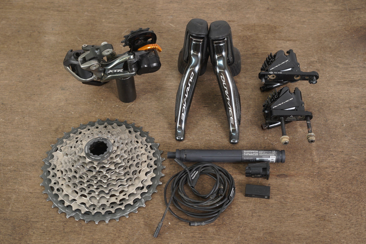 Shimano Dura-Ace R9170 XTR GS 1x Di2 11 Speed Electronic Hydraulic Disc Groupset