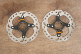 (2) 140mm Shimano XT SM-RT81 Center Lock Disc Brake Rotors