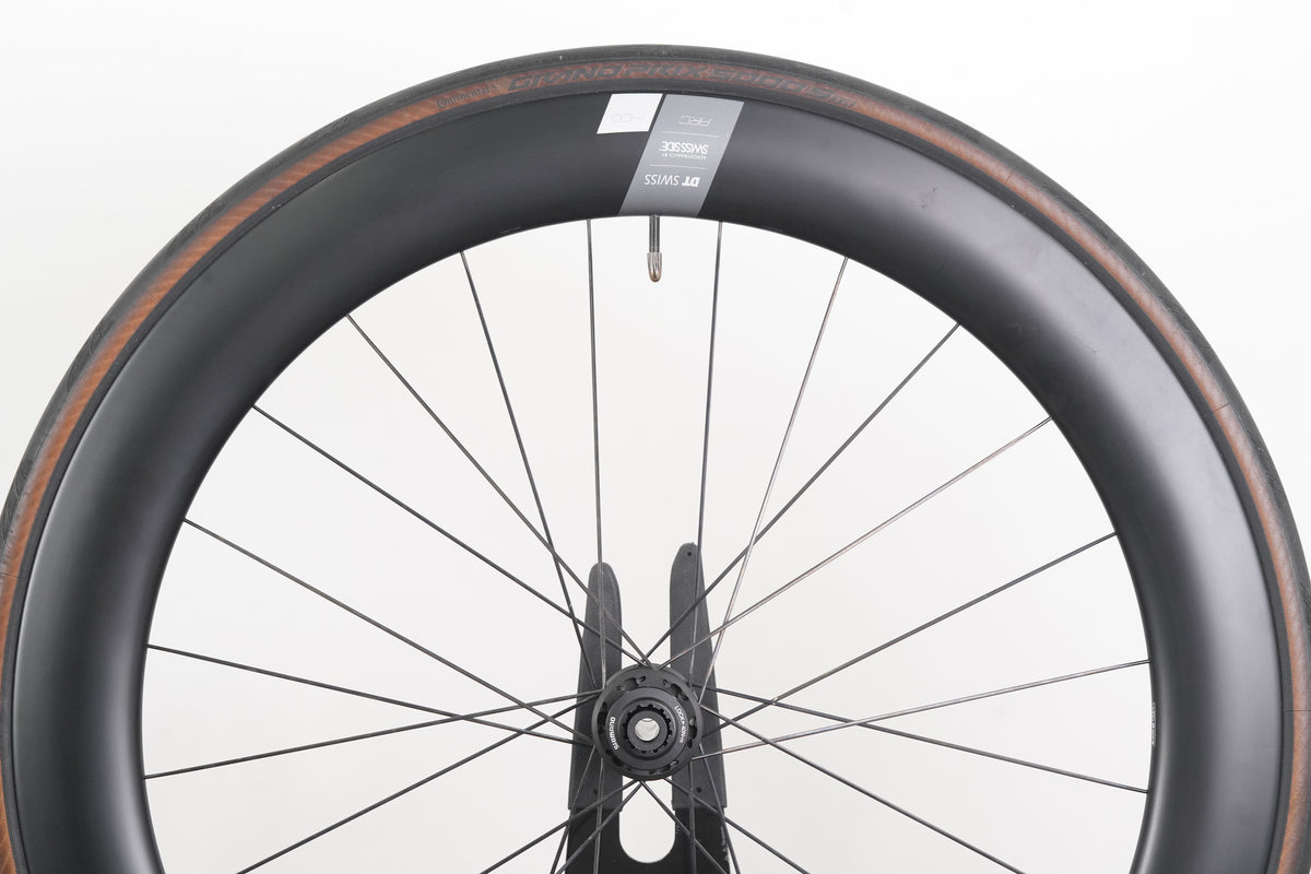 DT Swiss PRC 1400 62 Carbon Tubeless Disc Brake Wheelset Shimano/SRAM 11 Speed