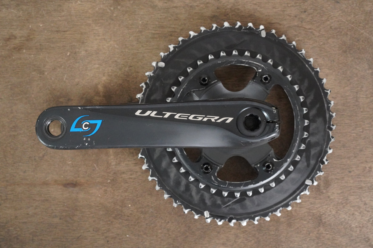 165mm 52/36T Shimano Ultegra FC-R8000 Stages Power Meter Crankset 8000