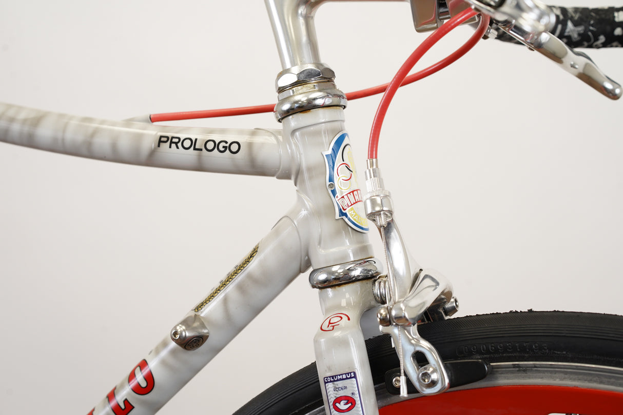54cm Pinarello Prologo Pista Steel Single Speed Vintage TT Track Bike