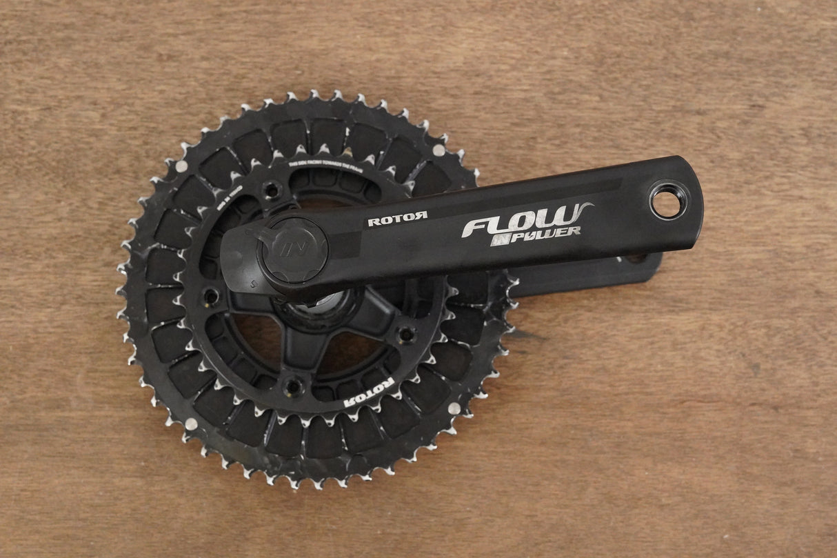 172.5mm 52/36T Rotor 2D Power Meter Crankset noQ Chainrings