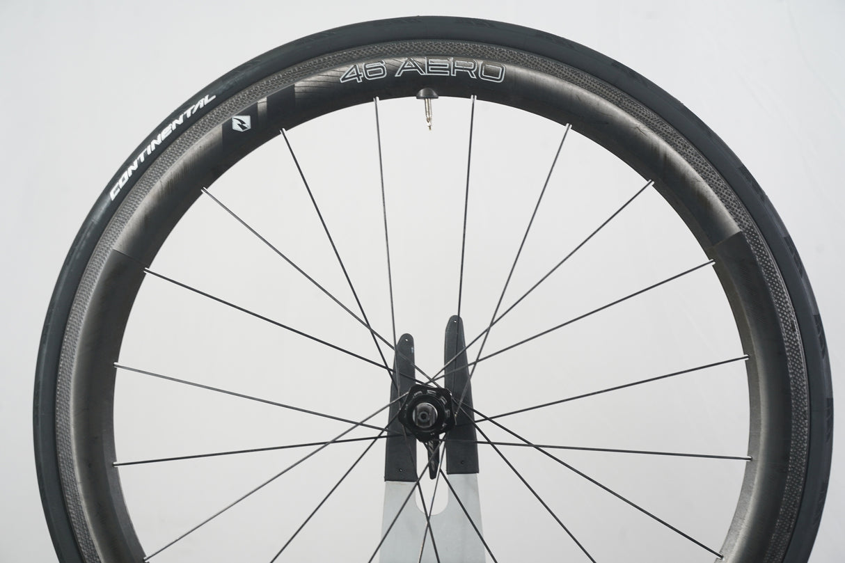 Reynolds 46 Carbon Clincher Rim Brake Wheelset Shimano/SRAM 11 Speed
