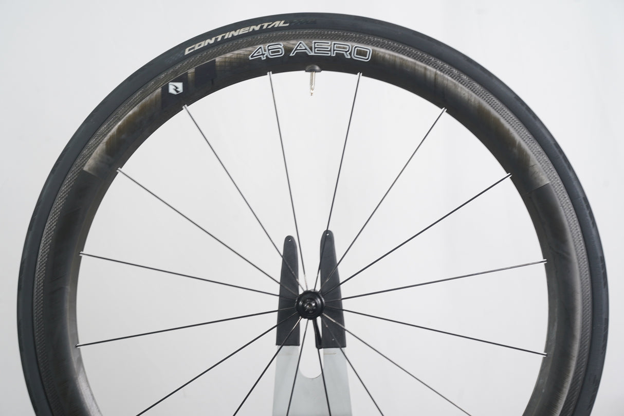 Reynolds 46 Carbon Clincher Rim Brake Wheelset Shimano/SRAM 11 Speed