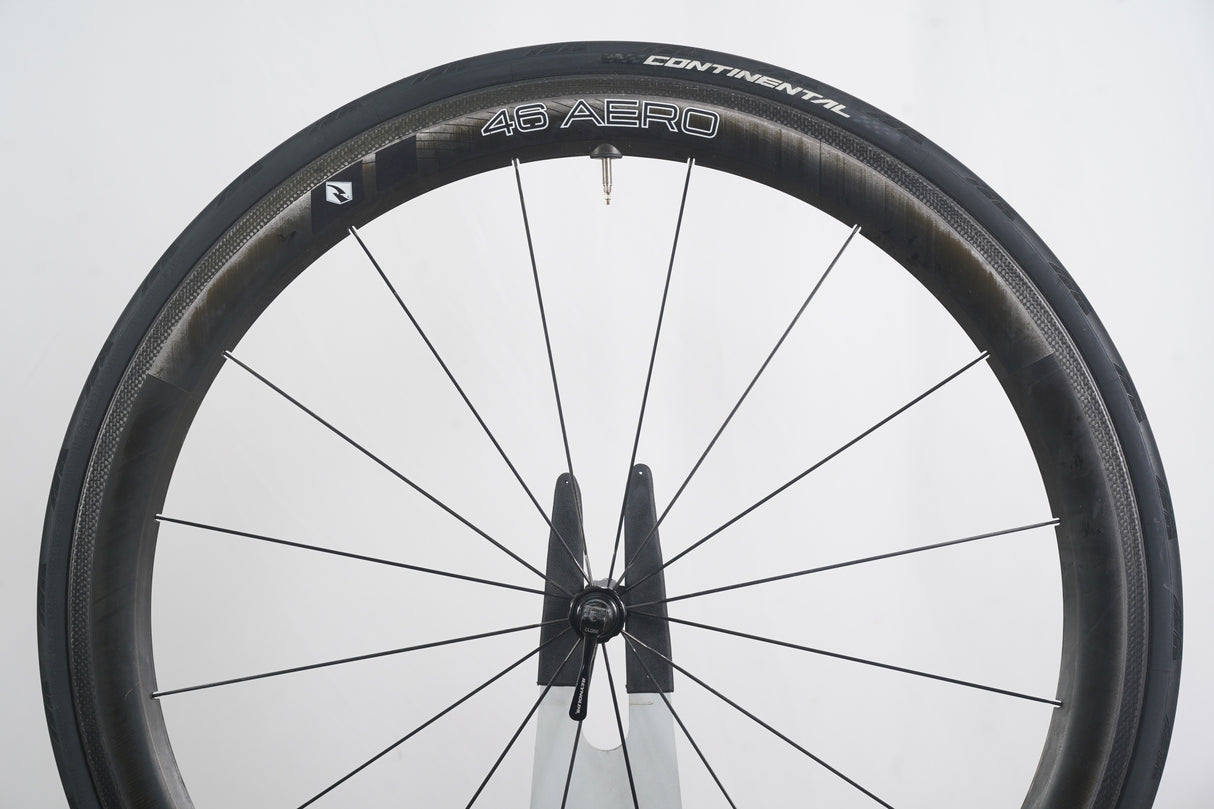 Reynolds 46 Carbon Clincher Rim Brake Wheelset Shimano/SRAM 11 Speed