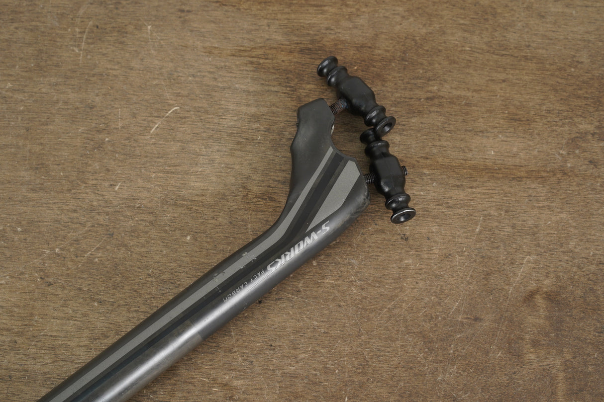 27.2mm Specialized S-WORKS FACT Carbon Setback Road Seatpost