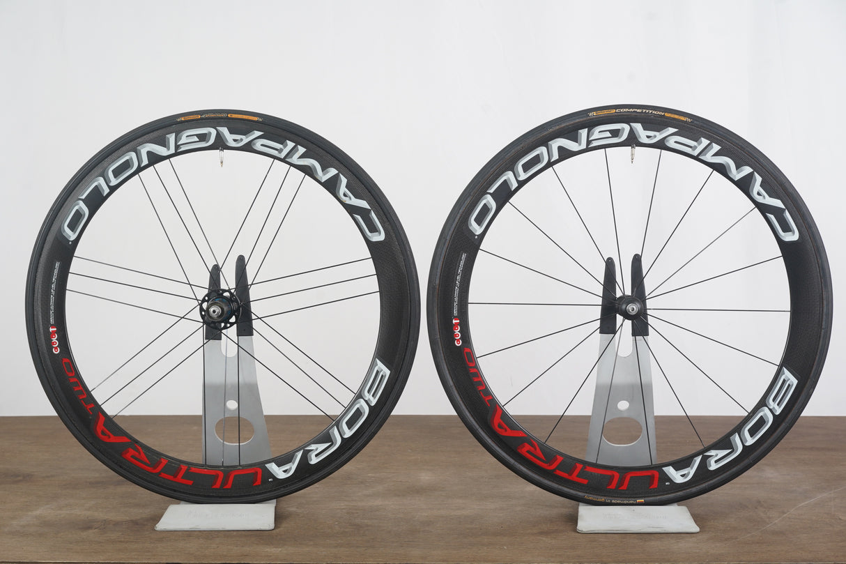 Campagnolo Bora Ultra Two Carbon Tubular Rim Brake Wheelset 11 Speed