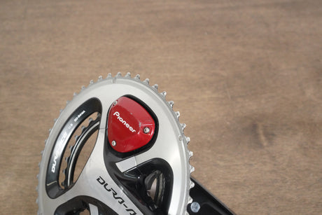 172.5mm 50/34T Shimano Dura Ace FC-9000 Pioneer Power Crankset *Needs Repair*