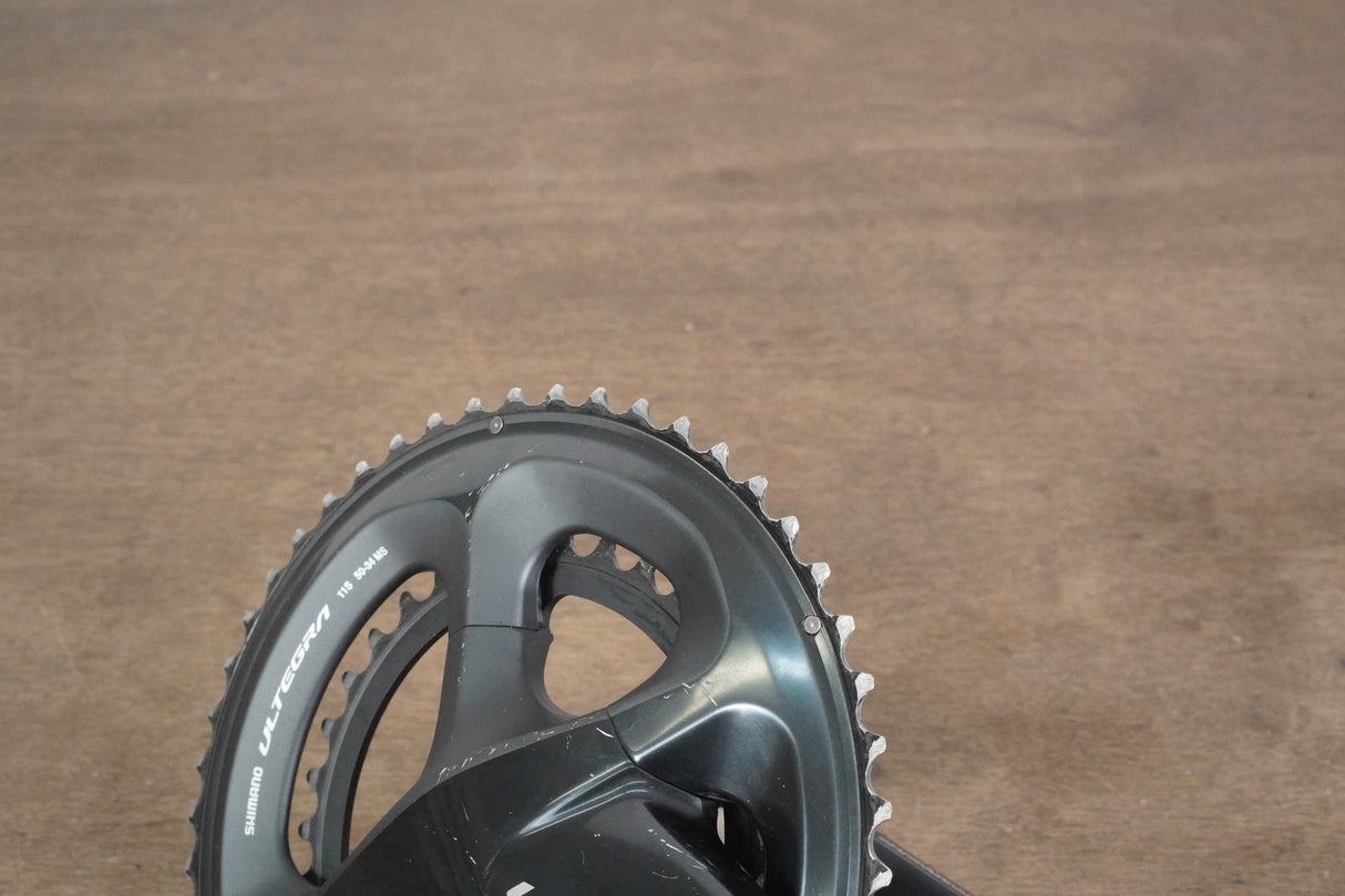 170mm 50/34T Shimano Ultegra FC-R8000 11 Speed Crankset 8000