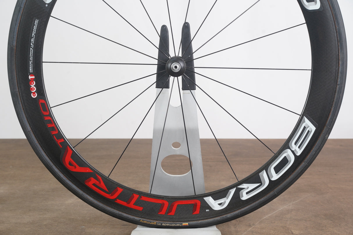 Campagnolo Bora Ultra Two Carbon Tubular Rim Brake Wheelset 11 Speed