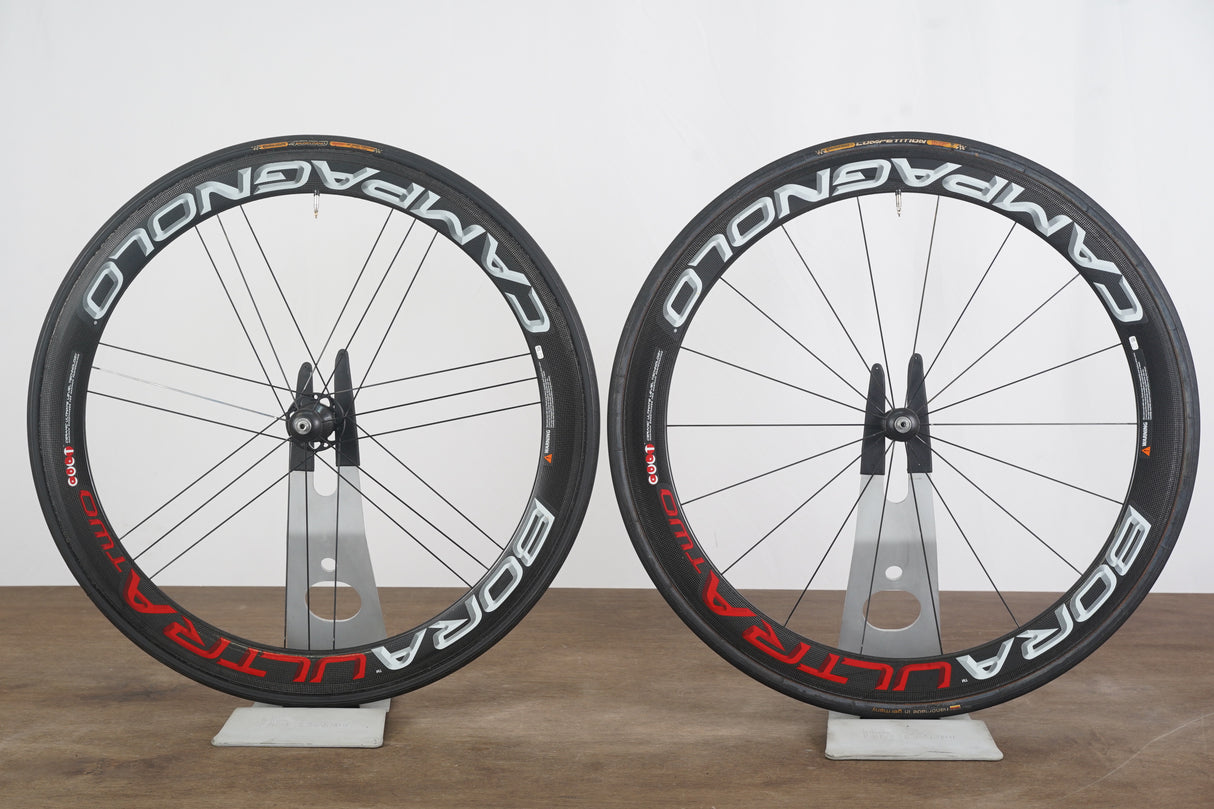 Campagnolo Bora Ultra Two Carbon Tubular Rim Brake Wheelset 11 Speed