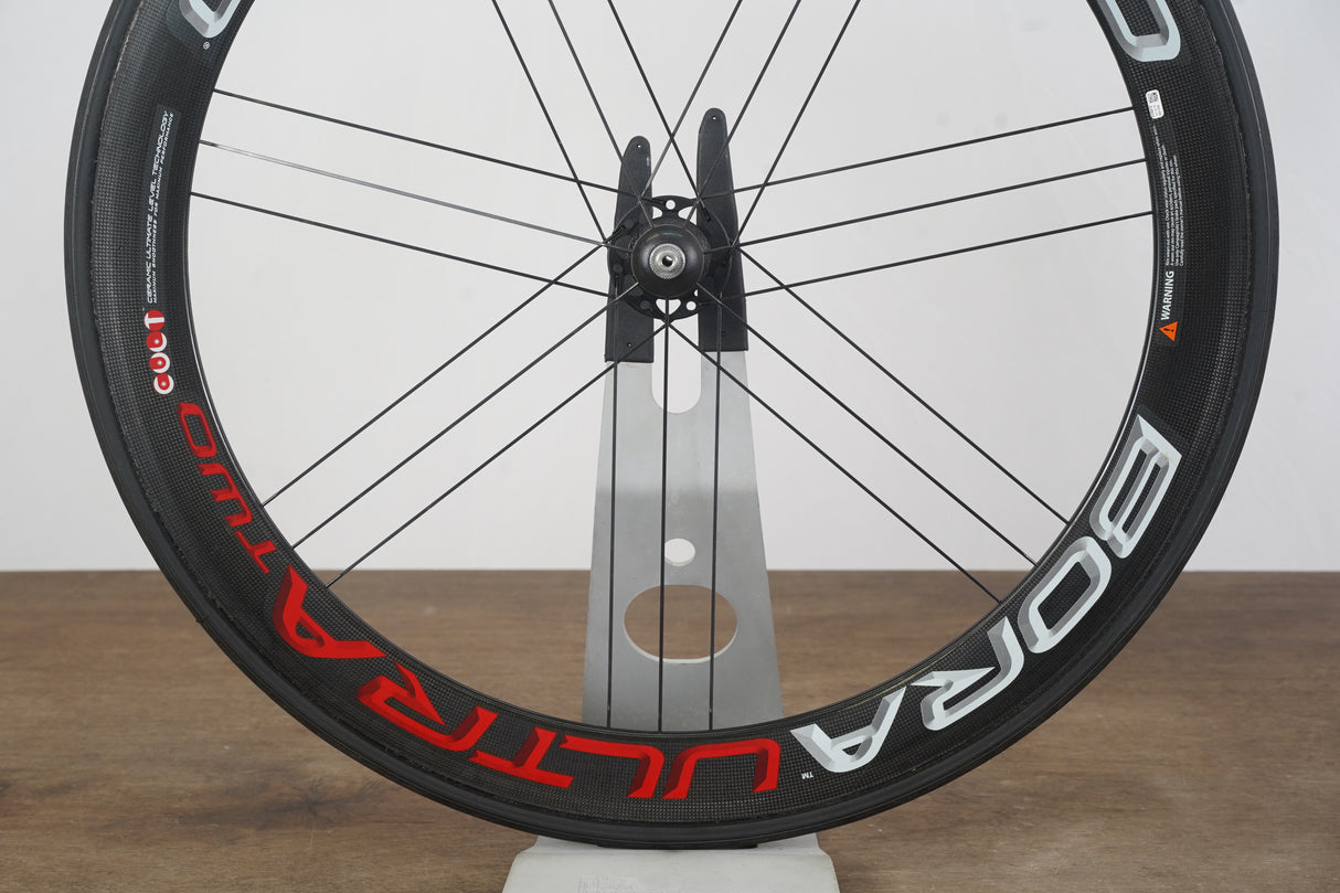Campagnolo Bora Ultra Two Carbon Tubular Rim Brake Wheelset 11 Speed