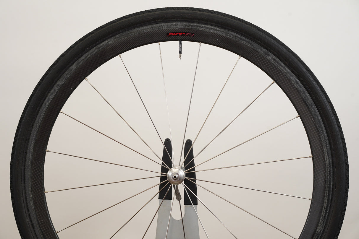 Zipp 303 Carbon Tubular Rim Brake Wheelset Campagnolo 11 Speed