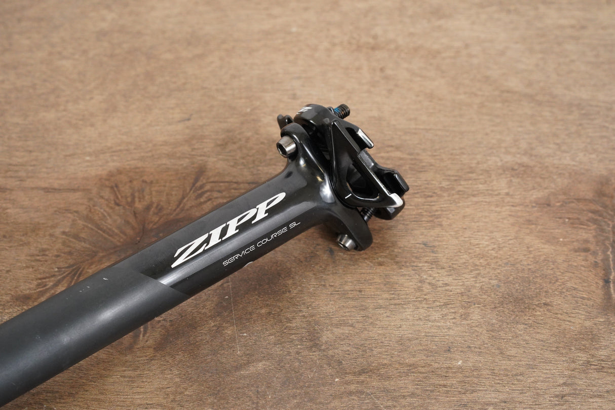 27.2mm Zipp Service Course SL Alloy 0 Setback Road Seatpost