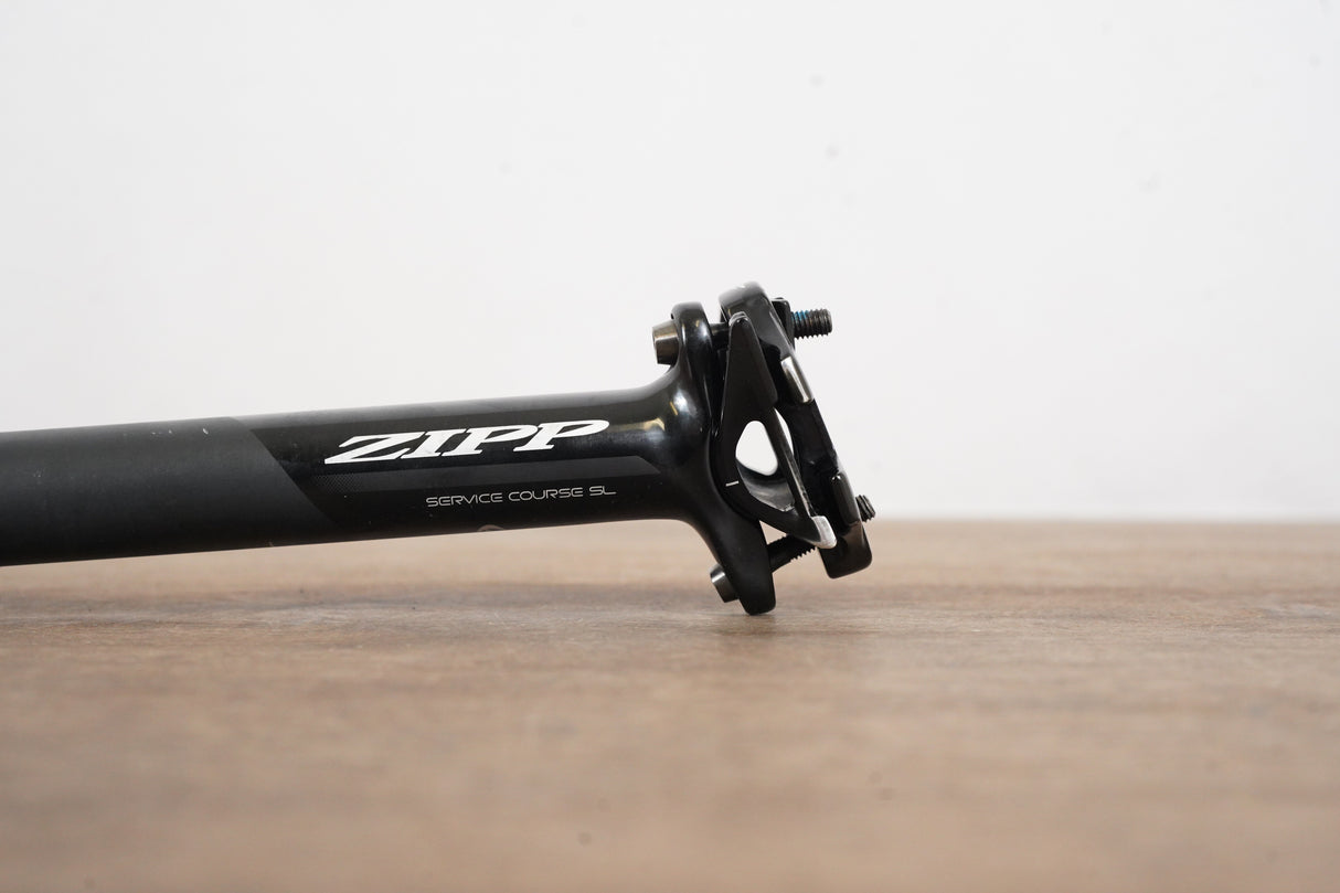 27.2mm Zipp Service Course SL Alloy 0 Setback Road Seatpost